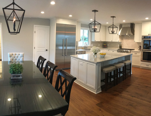 Transitional Dining Room & Kitchen Design – Clayton